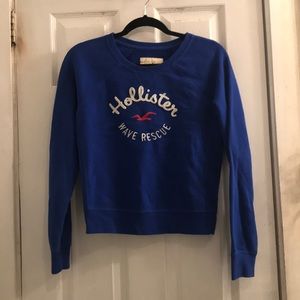 Hollister Blue Pullover Sweater